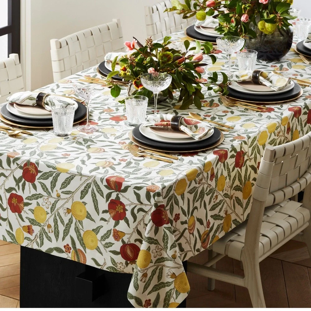 Morris & Co.‎ x Williams Sonoma Fruit Tablecloth 70